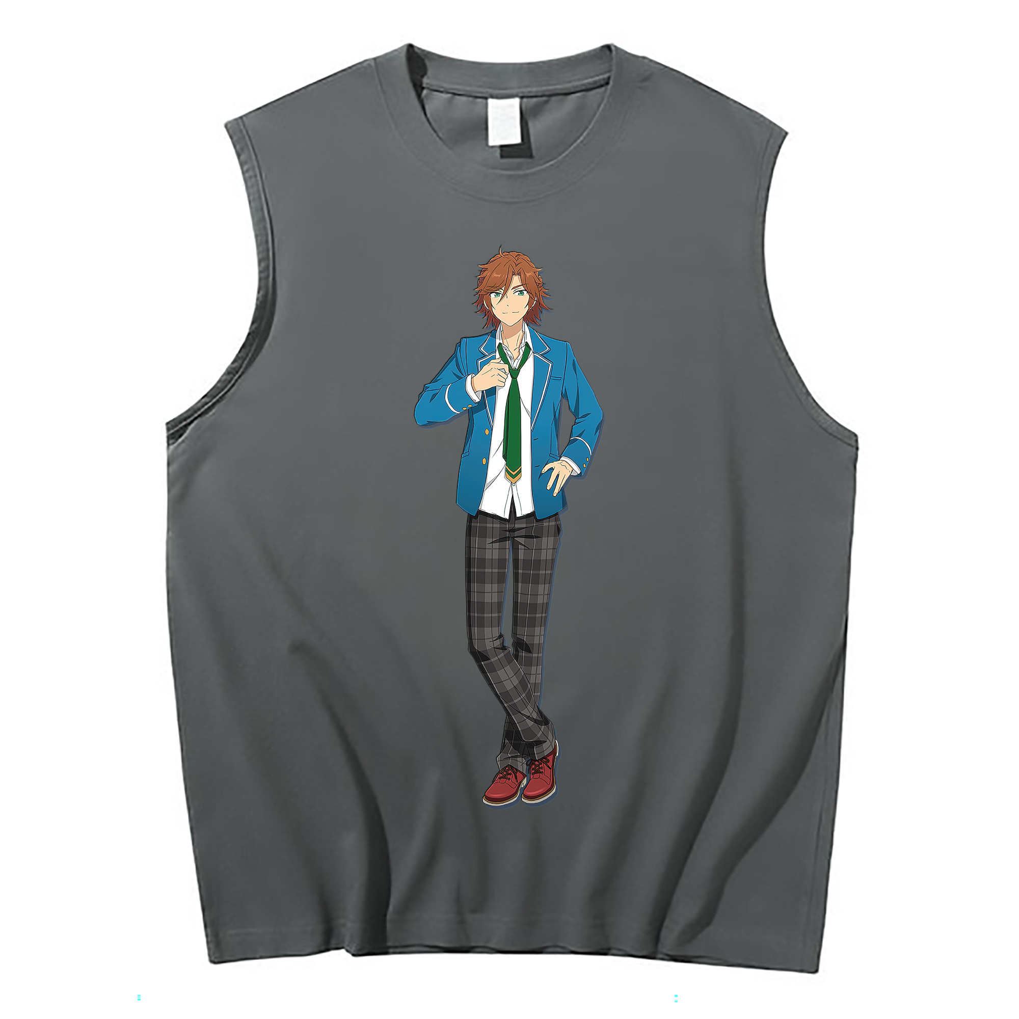 （画像用） あんさんぶるスターズ! Ensemble Stars コットン100％タンクトップ（フロントプリント）